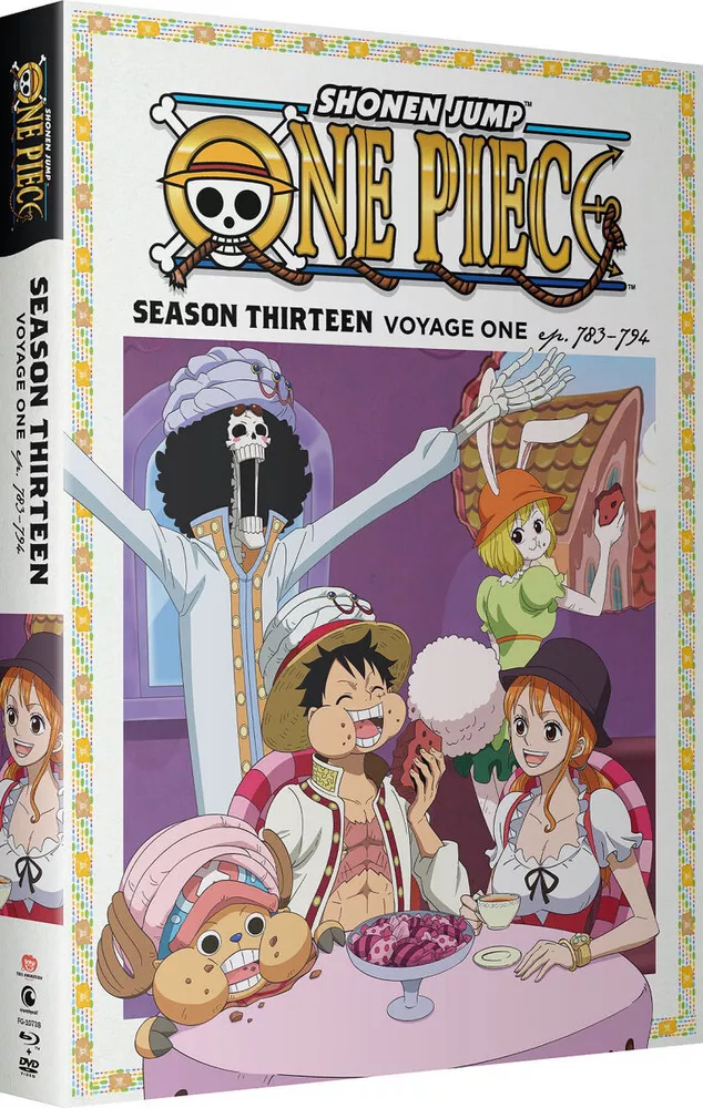 One Piece Season 13 Part 1 BLURAY/DVD SET (Eps # 783-794) (Uncut)