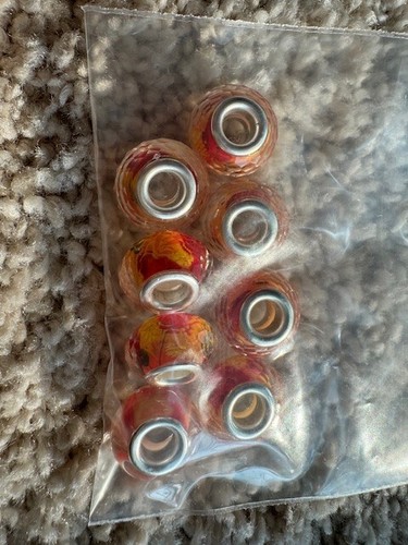 European Large Hole Beads: New; Assortment of 150+ Beads - Picture 4 of 9