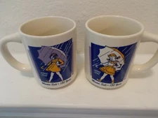 Morton Salt 150 Years Ceramic Cups Set of 2