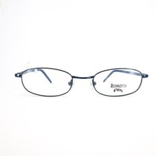Technolite Flex Kids Eyeglasses Frames TLF 800 NV Navy blue oval 47-19-135 a2