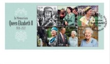 Australia 2023 - Queen Elizabeth II In Memoriam, 1926-2022, Mini Sheet FDC MNH