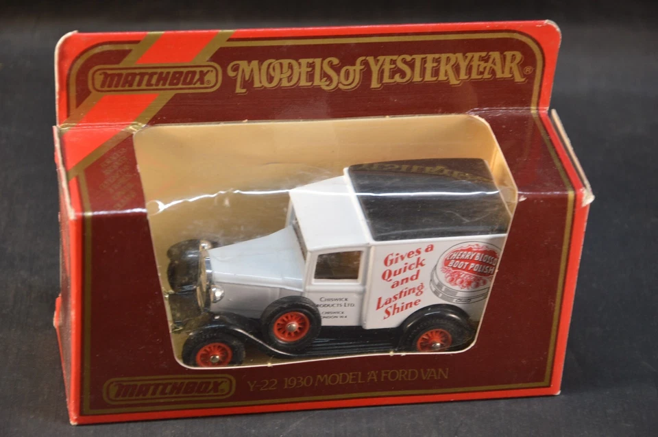 MATCHBOX 1986 MODELS OF YESTERYEAR 1930 MODEL A FORD VAN SCALA 1/40 ANNI 80 - Immagine 2 di 4