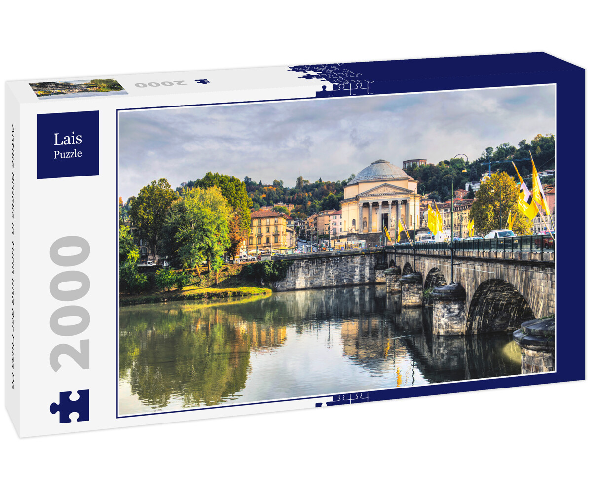 Puzzle 2000 Pezzi Piazza San Carlo Torino - Panorama Italia | Lais Puzzle Per Appassionati