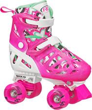 Patines Ruedas Para Ni as Tama o Ajustable Ajuste R pido Cu druple C modo Ligero