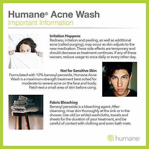 humane face wash