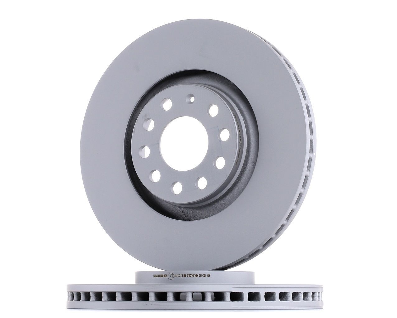 Disque de frein ventilé Audi A4 A6 97-09 à haute dissipation thermique contre le fading