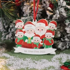 Personalize Your Holiday Decor: Create a Cherished Ornament w Your Family's Name