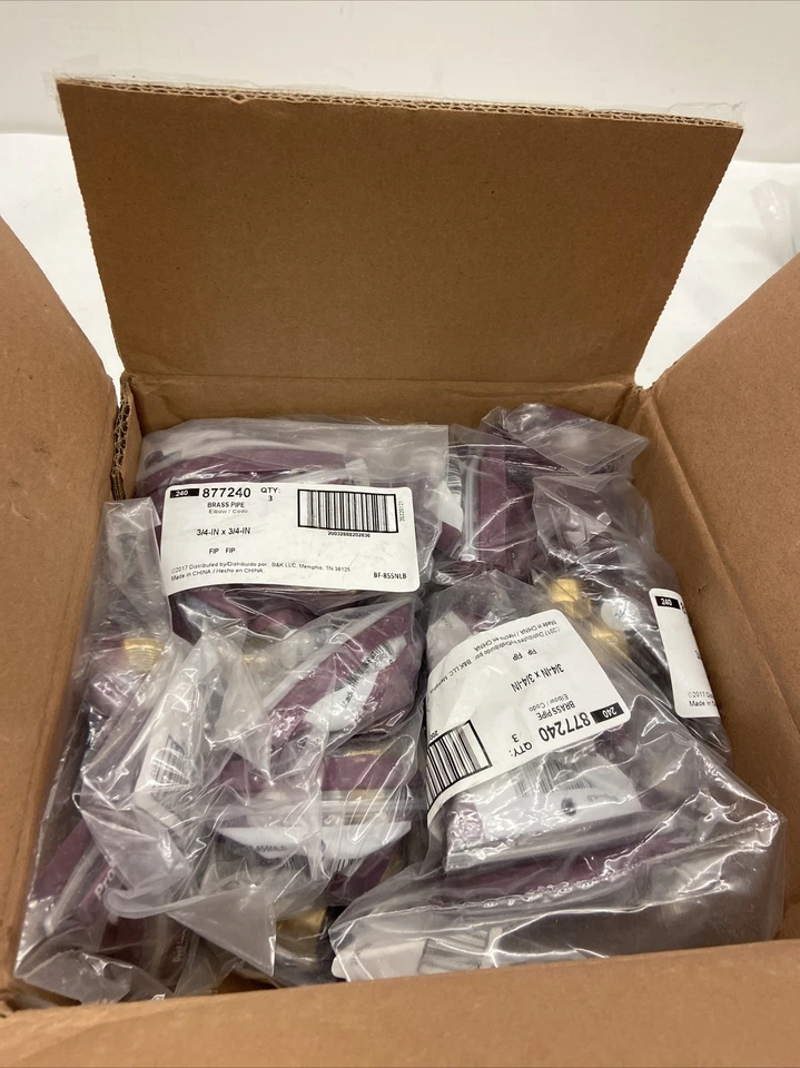 B&K 3/4-in x 3/4-in Threaded Female Elbow Fitting Item #877240 36 PK - Image 3 of 3