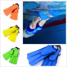 Kids Children Junior Swimming Swim Diving Snorkeling Adjustable Flippers Fins
