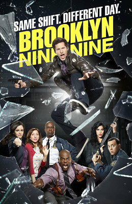 BB0741 Brooklyn Nine Nine Show By Michael Schur 2013 Squad