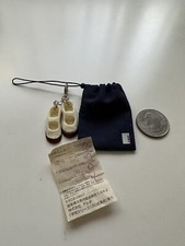 Mini Retro Japanese School Uniform Shoes Uwabaki Shoebag Test Keychain Strap