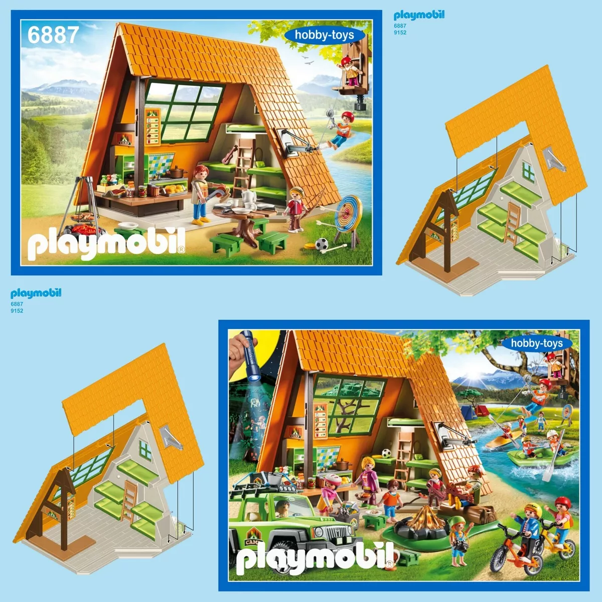 Playmobil * Camping 6887 6888 9152 * Spares SPARE PARTS SERVICE * |