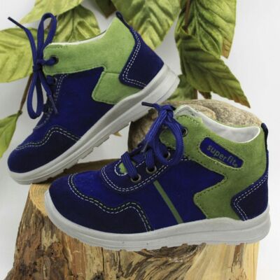SUPERFIT MEL Gr. 20 & 22 Weite M, Baby Jungen Lauflernschuhe Sneaker Boots Leder