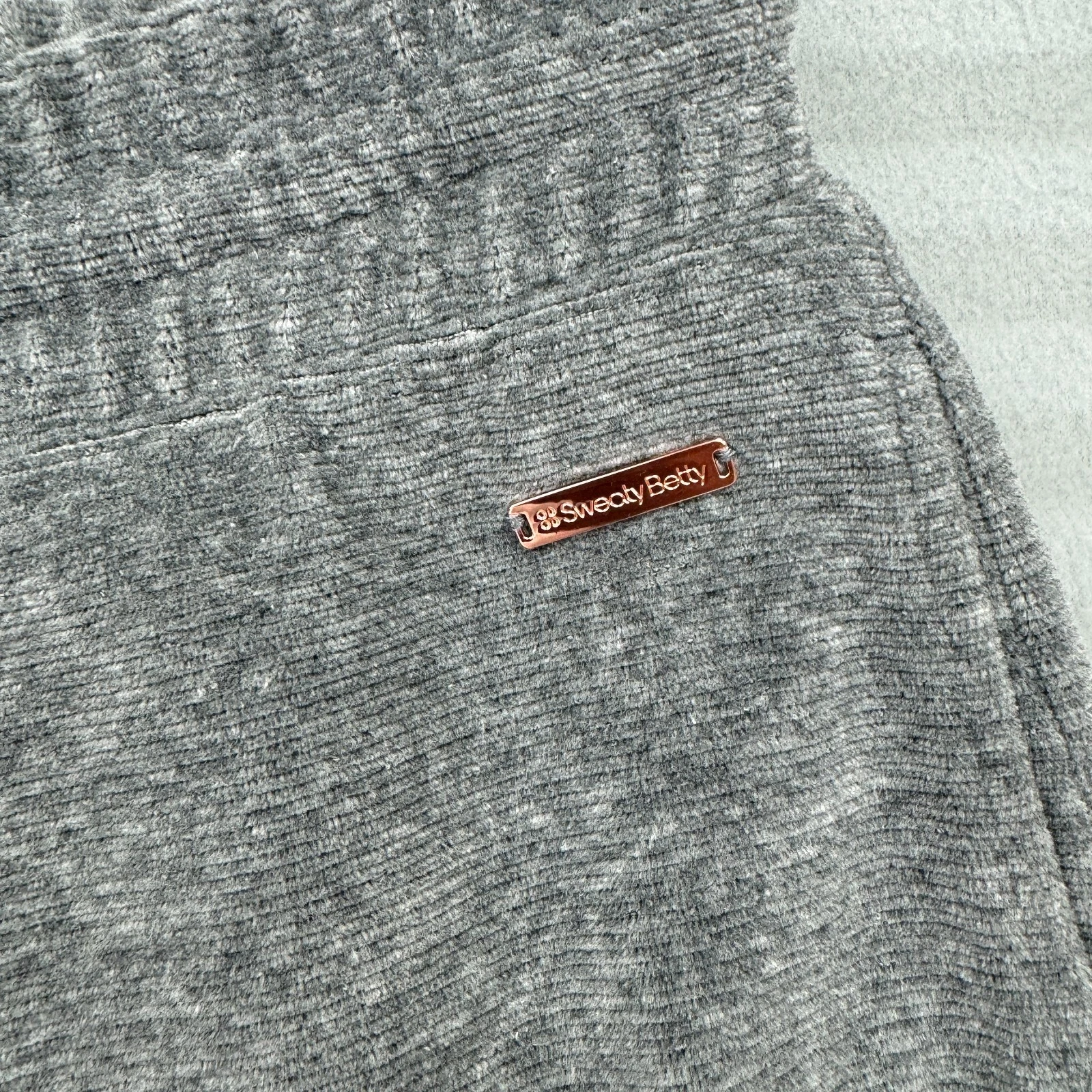 sweaty-betty tapered jogger drawstring terry sweatpants