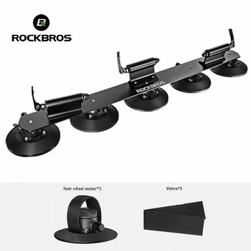 ROCKBROS Bike Bicycle Rack Carrier Suction Roof-top Quick Installation Roof Rack - Picture 12 of 21