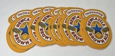 New Castle Brown Ale  Beer Coasters Bar Glass Mat Coaster  NEW CASTLE Lot Of 20