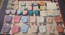 Brand New Happy Flute and Happy BeeHinds AIO all in one cloth diapers lot