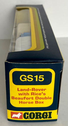 Corgi Gift Set 15 Land-Rover with Rice's Beafort Double Horse Box GS15 1973 - 第 6/24 張圖片