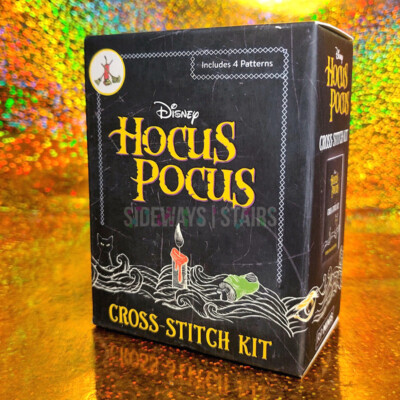 HOCUS POCUS MINI CROSS STITCH KIT 4 patterns Disney  