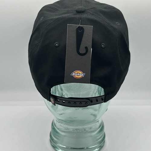 New Dickies Workwear Hat Black Adjustable SnapBack Cap - Picture 4 of 8