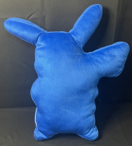 Pokemon PIKACHU Plush Soft Pillow Thumbs Up Yellow Blue 15 Inch No Tags - Picture 2 of 6