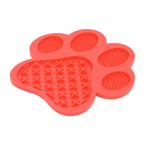 1 Set Hundeleckmatte Baden Pflege Fütterung Ablenkung Kopfhautwäscherpad Pfoten - Bild 8 von 9