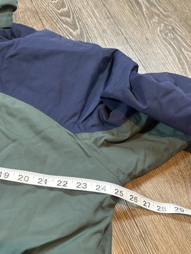 Woolrich Mens Green Black Jacket Mens Size Large Outdoor VTG Coat - Picture 6 of 9