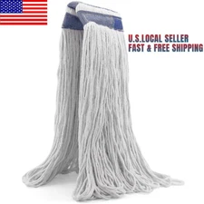 Heavy Duty Loop-End Cotton String Swinger Refills 6 in Mop Head Replacement 24oz