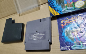 Nintendo NES Game Solstice The Quest For The Staff Of Demnos in the box