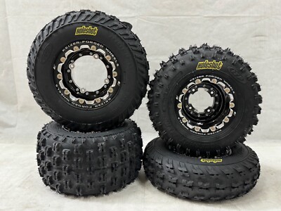 Keizer Racing Forged Beadlock Wheels ITP MXR6 Tires Honda TRX 250R