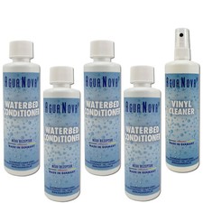 4x Conditioner Konditionierer 1x Vinylreiniger Cleaner f&uuml;r Wasserbetten AguaNova