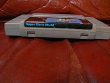 Super Mario World (Super Nintendo, SNES, 1991) Authentic - Tested Working Great