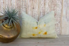 Priyam Tie Dyed Organic Silk Lumbar Pillow