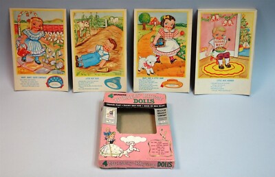Fine Boxed Set Animated Nursery Rhyme Paper Dolls, Emma McKean