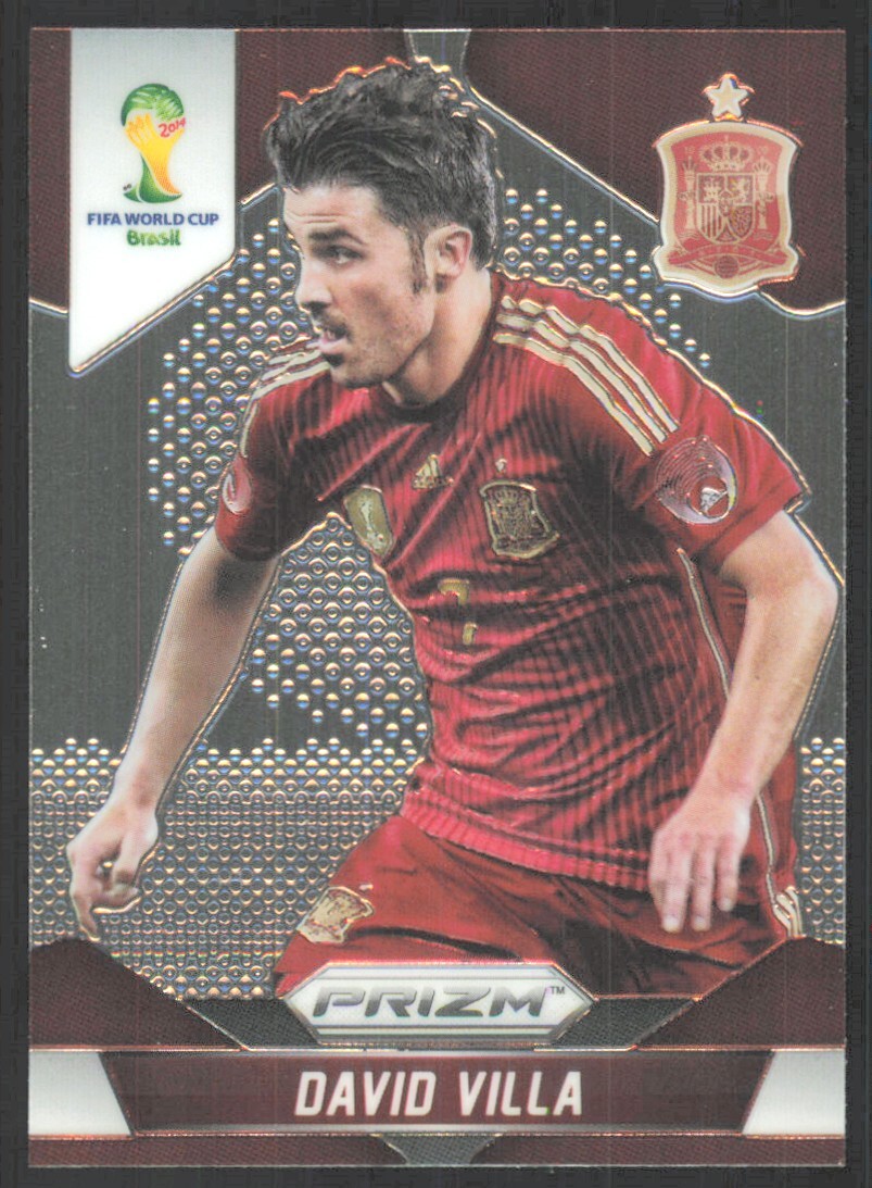 2014 Panini Prizm FIFA World Cup Brazil David Villa #178