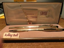 Cross 10kt Gold Filled Pen Set 4525 - NIB
