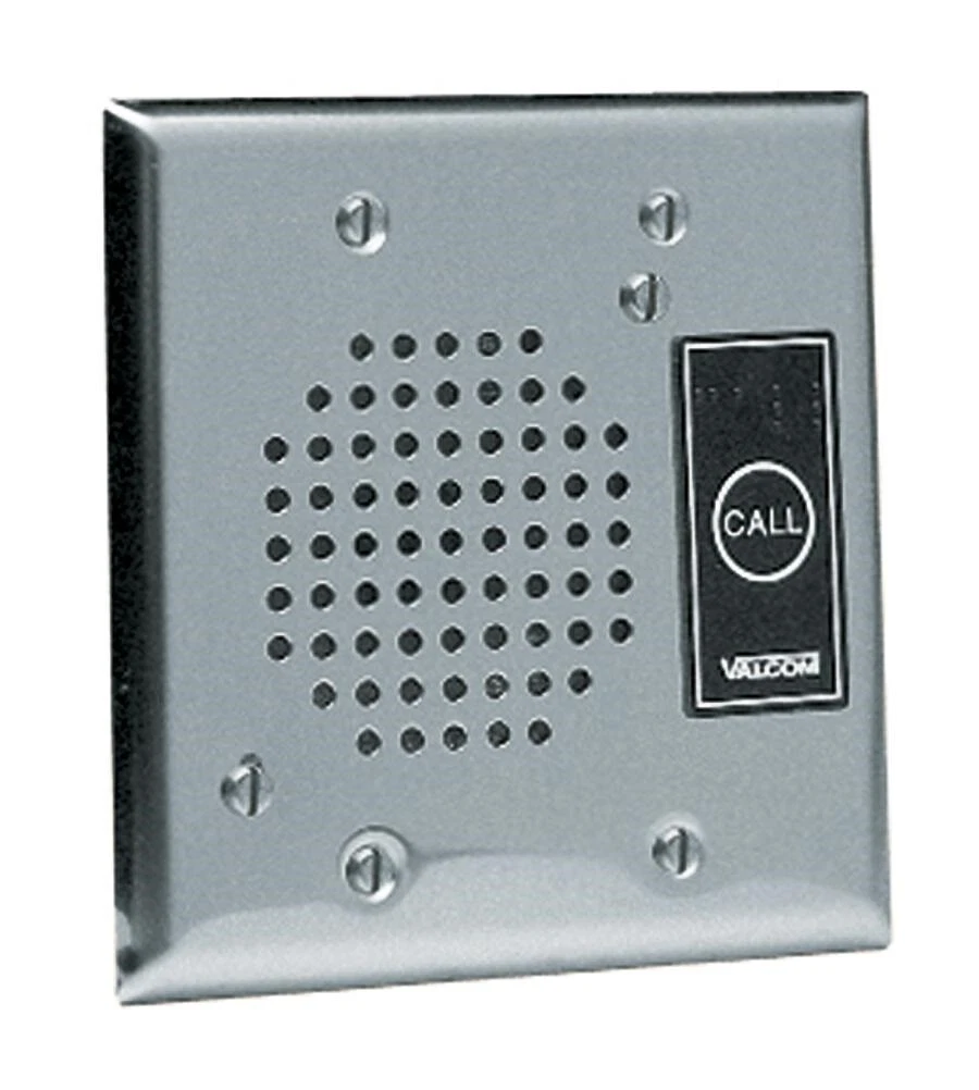 New VA V 1072B ST Doorplate Spkr Flush w LED Stainless eBay