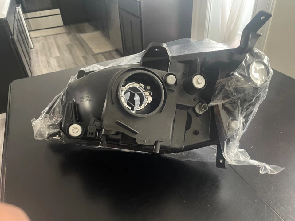 NUEVO 01-03 Honda Civic EM ES JDM Faros Cromados con Reflector Transparente 2 Puertas Cupé Foto 4 de 4