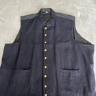 Union Federal Civil War 48 Navy Blue Vest Gold Buttons Costume Reenactment
