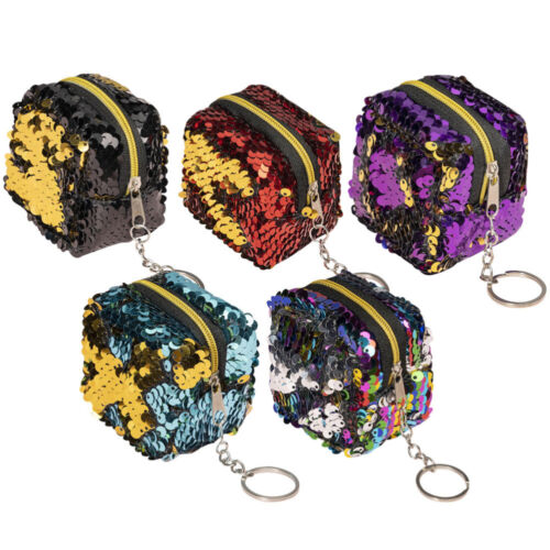 5pcs Wallet Blocking Girls Purse Girls Sequins Wallet Sequins Bag Money