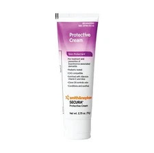 Smith & Nephew Secura Protective Rash Cream Skin Protectant 2.75 Ounce Pack of 2