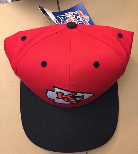NWT Vintage Kansas City Chiefs Snapback Hat Cap KC Super Bowl Patrick Mahomes - Picture 2 of 5
