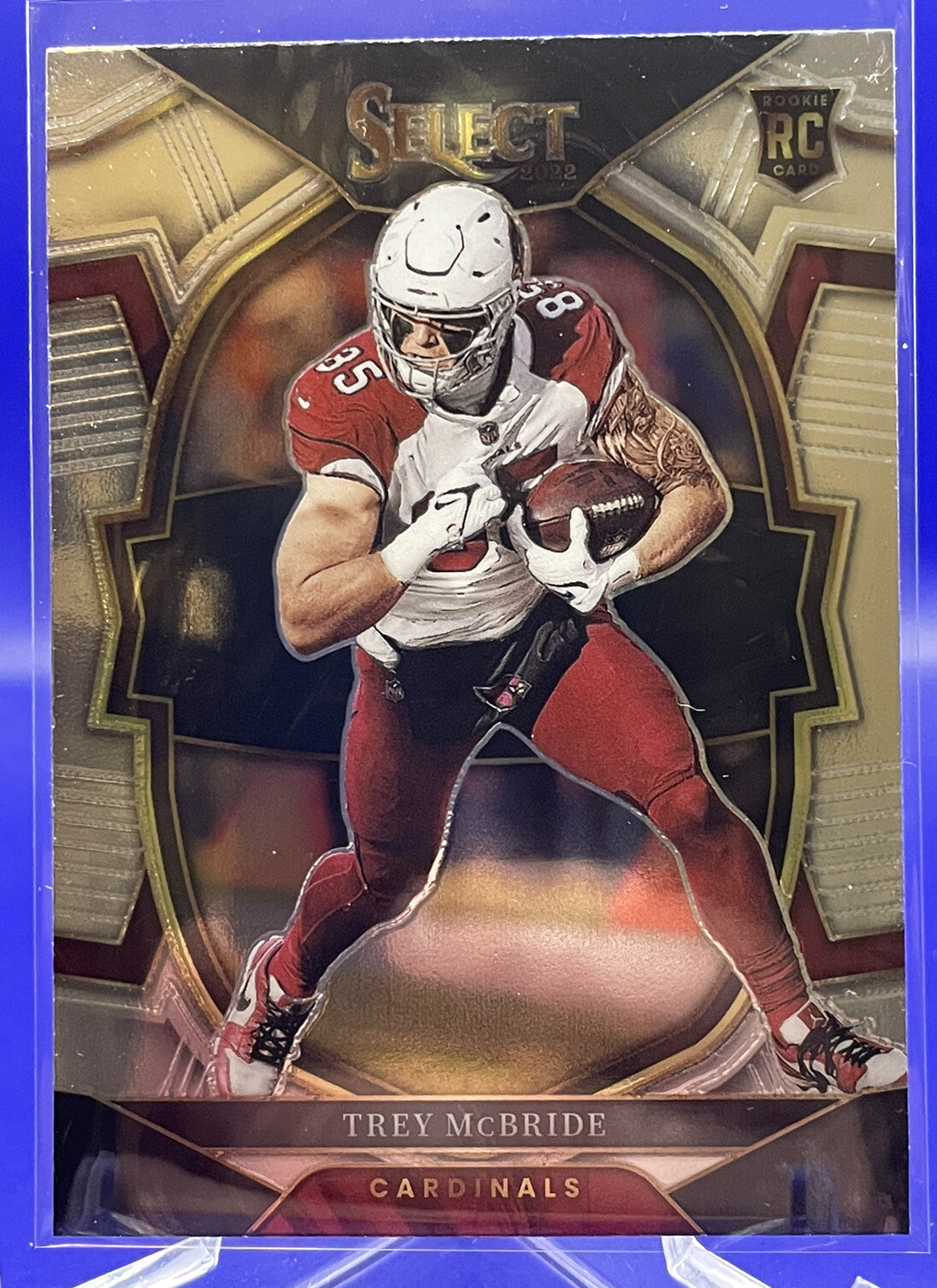 2022 Panini Select Rookie Trey McBride #11 Arizona Cardinals
