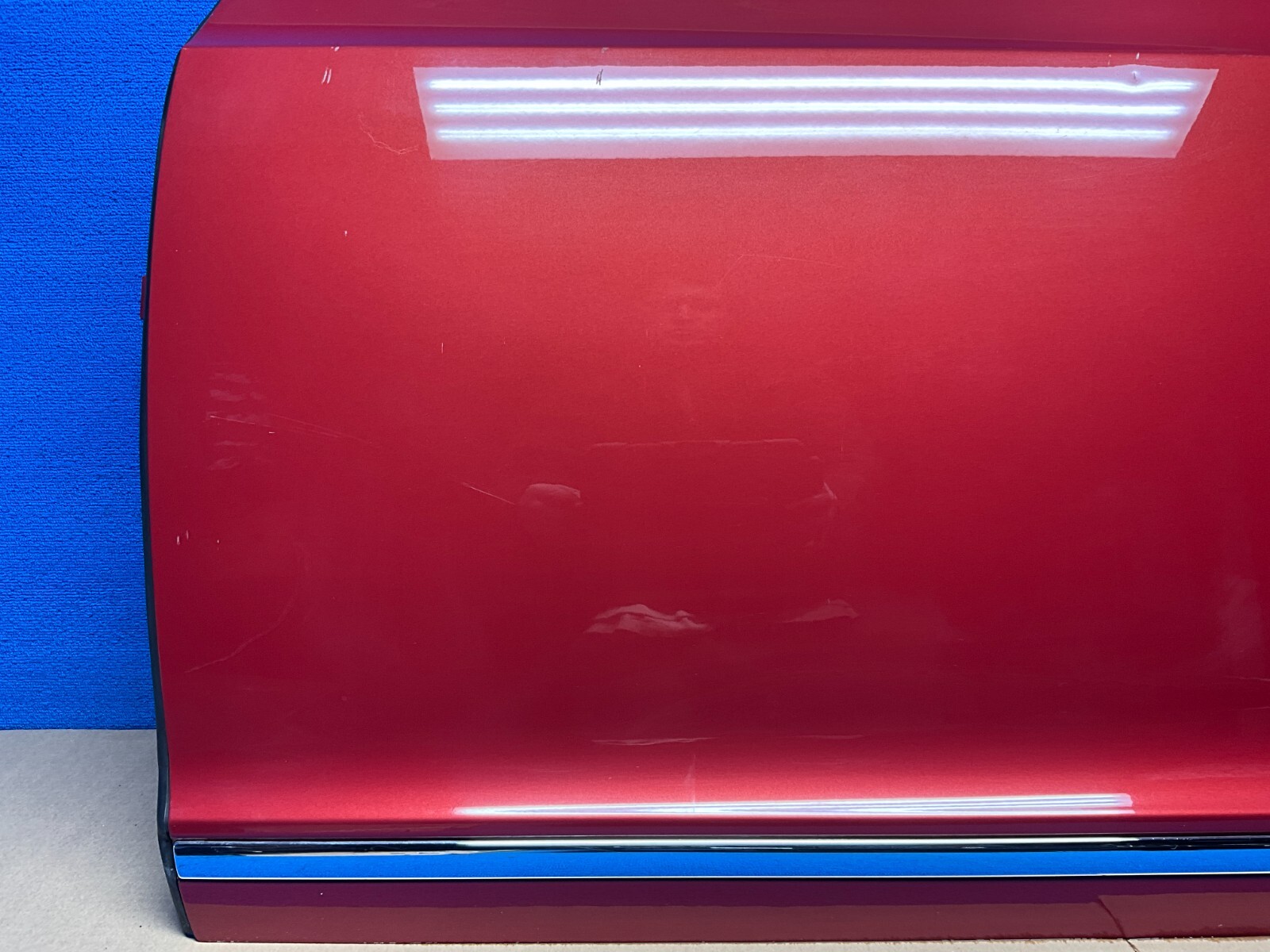 2003 - 2009 BENTLEY CONTINENTAL GTC FRONT LEFT DRIVER SIDE DOOR SHELL RED OEM