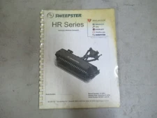 Sweepster HR Series Hydraulic Window Sweepers OEM Manual 51-3951