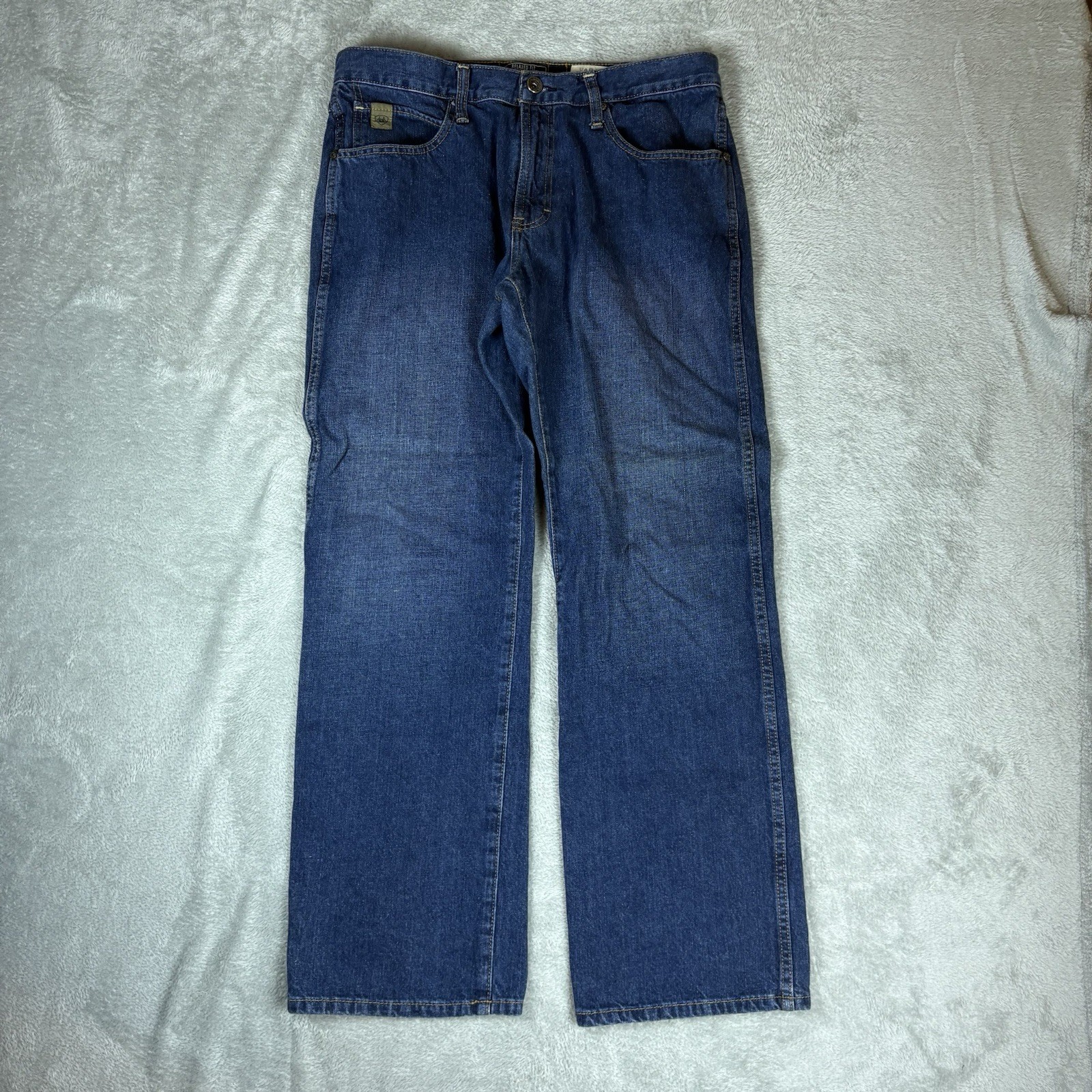 S 32x30 (fits 33x30) Blue Denim Relaxed Fit Western