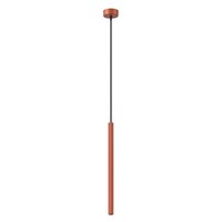 Pendelleuchte Stahl Ockerrot Esstisch Modern G9 Ø2.5 Cm HäNgelampe Wohnzimmer