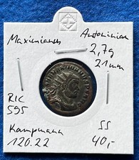 Maximianus Antoninian Kaiser Concordia Militum 2,7 g 21 mm sehr sch&ouml;n