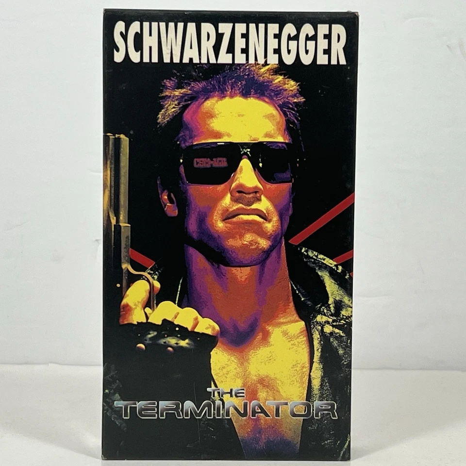 VTG Action 80s / 90s VHS Terminator Predator Commando Total Recall Raw Deal READ - Image 2 of 4
