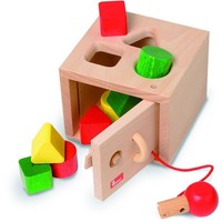 Steck-Tresor, Formen-Steckspiel / Baustein-Steckbox, Nic Walter 64558